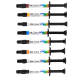 1.5g/Syringe Light Curing Dental Flowable-Color Composite Resin 8 Colors