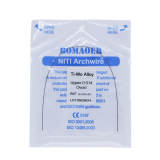 1pc/pack Dental orthodontic TI-MO Alloy arch wires Round BOMAOER 10 packs