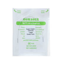1/pk Dental Orthodontic niti Coated wires Tooth Colored Rectangular 10 pks