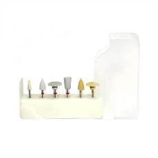 6pcs/kit Dental Clinic Use High Gloss Polisher Basic Kit For Zirconia RA0106E