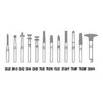 10/KIT OF Dental KIT OF INLAY/ONLAY PREPARATION FG09010D