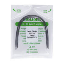 Dental Orthodontic niti Coated wire Tooth Colored Rectangular Natural 10pcs
