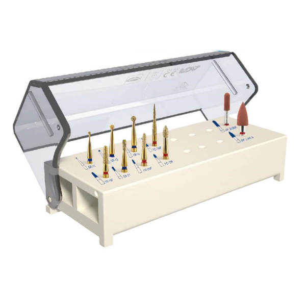 Dental cavity preparation and precision repair bur set FG1910D 10pcs/kit