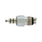 YUSENDENT Dental Push Button High Speed Handpiece with Quick Coupling 4Hole