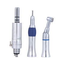 Dental Straight Contra Angle Air Motor EX203C 4 Hole Slow Low Speed Handpiece Kit