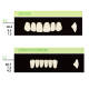 4 Sets Dental Synthetic Polymer Resin False Teeth Denture 28pcs/set S2 L2 30