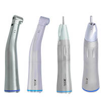 Dental Ti-Max 1:1 Fiber Optic Straight Contra Angle Handpiece Fit NSK X20L