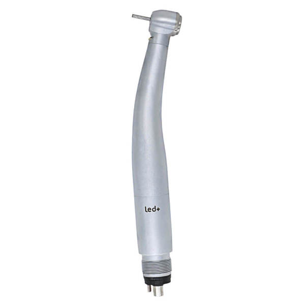 Dental Big Torque Self power LED high speed handpiece turbines 4 holes push butt