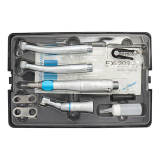 Dental Low High Handpiece Kit EX203C Set Low High speed TU Air Turbine 2/4 Hole