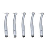 Dental Big Torque Self power LED high speed handpiece turbines 4 holes push butt