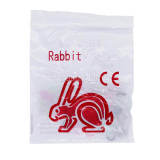 1 pack Dental Orthodontic Elastic Bands Multi-Color 3.5oz Rabbit 3/16  (100PCS/Pack)