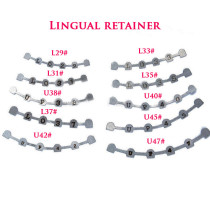 1 pack Dental lingual retainer bonding splints orthodontic size 10 sizes 2/pack