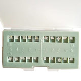 10 kit Dental orthodontic ceramic bracket brace roth slot 018 345 hook Mese Base