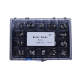 1 box 80pcs/Box Dental Orthodontic Bands 32-41+# With Buccal tube Roth 022 U2/L1