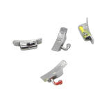 1 Bag Dental Orthodontic Welding Non-convertible sgl Buccal Tube 0.022  4pcs/pack