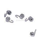 1 pack Dental Orthodontic Left Hook Activity Crimpable Hooks Short 10pcs/pkt Stainless Steel