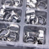 1 box 80Pcs Dental Orthodontic 16#-35 Bands with Buccal Tube 1st Molar MBT.022 U2/L1