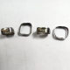 1 pack Dental Orthodontic 1st Molar Plain Molar Bands 022 Single 40#-44#+