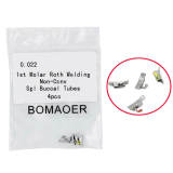 1 Bag Dental Orthodontic Welding Non-convertible sgl Buccal Tube 0.022  4pcs/pack