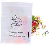 1 pack Dental Orthodontic Elastic Bands Multi-Color 4.5oz Fox 1/4  (100PCS/Pack)
