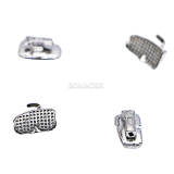 1 box 50sets Dental orthodontic 1st molar Monoblock buccal tube roth 0.022 Bomaoer