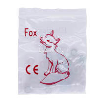 1 pack Dental Orthodontic Elastic Bands Multi-Color 4.5oz Fox 1/4  (100PCS/Pack)