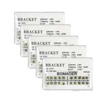 10 kits Dental Orthodontic Metal Brackets Brace mini MBT 018 3 hook 20pcs/kit