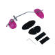 1 pc Dental orthodontic Forward pull Facemask Center shaft type Pink color