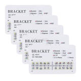10 kits Dental orthodontic mental bracket brace Standard MBT 018 No hook 20PCS/kit