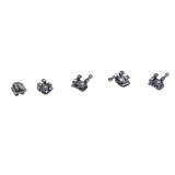 1 BOX 100Sets Orthodontics Dental Weldable Brackets MBT 022 Braces On 345 Hooks