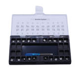 1 pack Dental Monoblock Metal Self-ligating bracket Roth 022 345 Hooks 20pcs/kit
