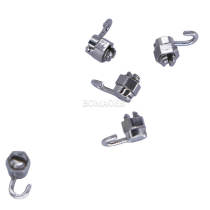 1 pack Dental Orthodontic Right Hook Activity Crimpable Hooks Short 10pcs/pkt Stainless Steel
