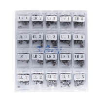 1 BOX 50Sets Orthodontics Dental Weldable Brackets Roth 022 Braces On 345 Hooks