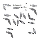 1 pack Dental Orthodontic Weldable Lingual Cleat Metal 10/pack Bomaoer