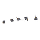 1 BOX 100Sets Orthodontics Dental MIM Monoblock Brackets Roth 022 Braces On 345 Hooks