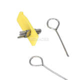 1 pc Dental Orthodontic Expansion Screws for Skeleton Type Type One Yellow Color