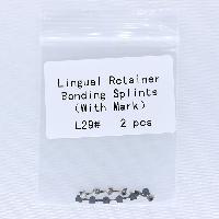 1 pack Dental lingual retainer bonding splints orthodontic size 10 sizes 2/pack L29