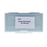 1 kit Dental orthodontic ceramic bracket brace roth slot 022 345 hook