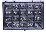 1 box 80pcs/Box Dental Orthodontic Bands 32-41+# With Buccal tube Roth 022 U3/L2