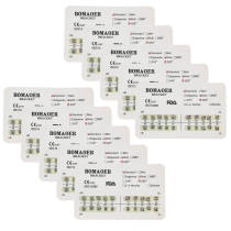 10 kits Dental Orthodontic Metal Brackets Brace Standard roth 022 No hook 20pcs/kit
