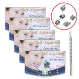 1 pack Bomaoer Dental Orthodontic Active Self-Ligating Bracket Brace MBT 022 345 Hook 20Pc/kit
