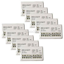 10 kits Dental Orthodontic Metal Brackets Brace mini Edgewise 022 No hook 20pcs/kit