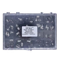 1 box 80Pcs Dental Orthodontic 16#-35 Bands with Buccal Tube 1st Molar MBT.022 U2/L1