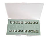 10 kit Dental orthodontic ceramic bracket brace roth slot 018 345 hook Mese Base