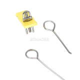 1 pc Dental Orthodontic Expansion Screws for Skeleton Type Type One Yellow Color