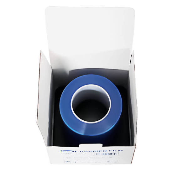 Dental Barrier Film For Dental lab dental instrument 1200pcs/sheet/Roll With Base and Box Blue