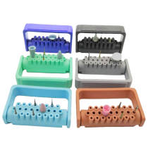 25 holes Dental Plastic Disinfection Box shelf Resistant to 135 ° 16 high, 9 slow speed