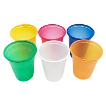 1000 pcs Dental plastic Disposable Cup Mixed Color