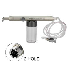 Dental Aluminum Oxide Micro Blaster Interface Microetcher Sandblasting Alumina Gun Air Abrasion Polisher Dentistry Tools 2 Holes