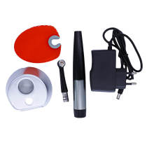 Dental wireless LED Curing Light Lamp Adjustable blue light Light Intensity meter EU
